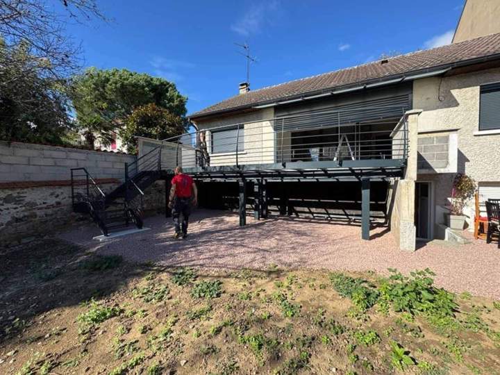 Terrasse extérieure Vichy