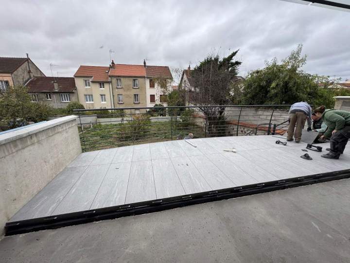 Aménagement de terrasse Allier